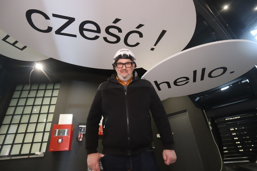 Adam Radoń, kierownik centrum komiksów w EC1.