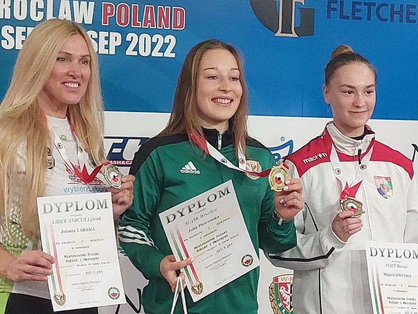Złoto i srebro lęborczanek w mistrzostwach Polski we Wrocławiu