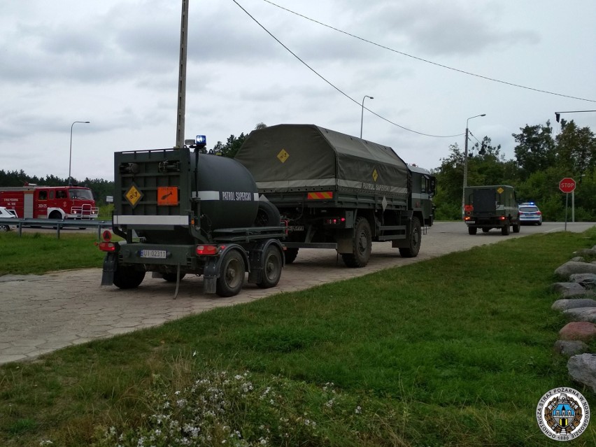 Jeżeli doszłoby do detonacji niewybuchów w miejscu ich...