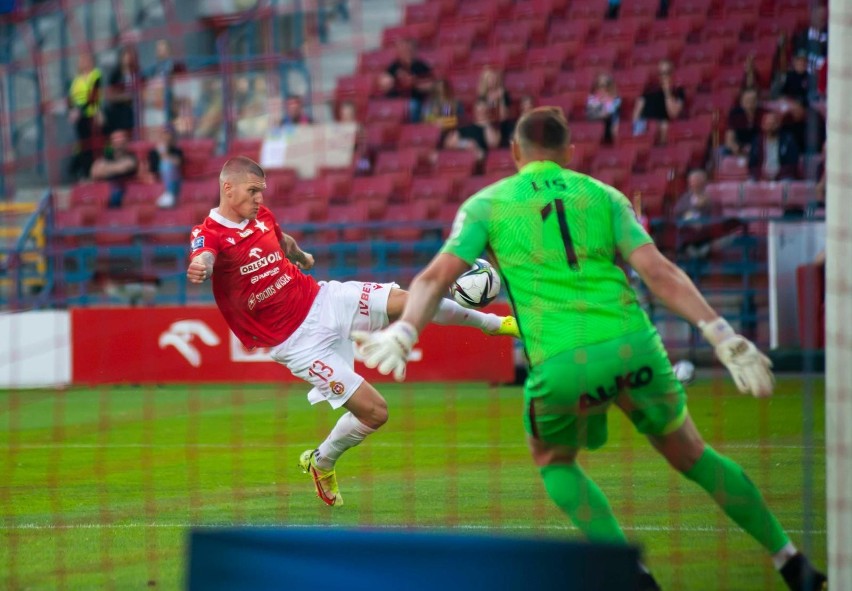 Zdenek Ondrasek podczas meczu Wisła Kraków - Warta Poznań