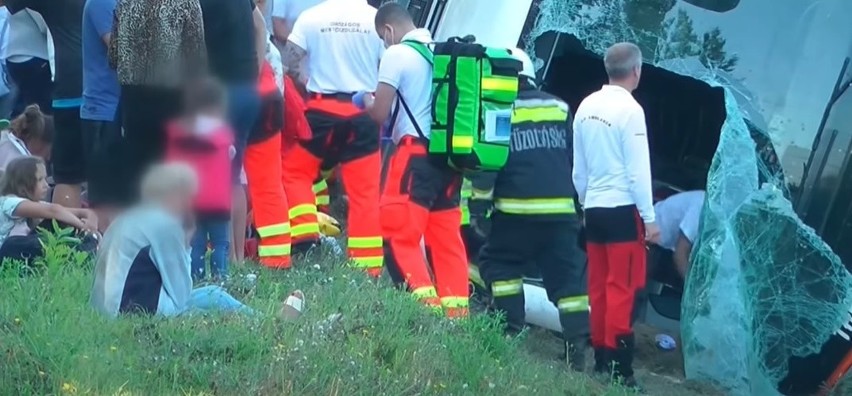 Wypadek polskiego autokaru na Węgrzech. Jedna osoba zginęła...