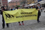 Marsz przeciwko faszyzmowi we Wrocławiu. "Faszyzm to nie patriotyzm" (ZDJĘCIA)