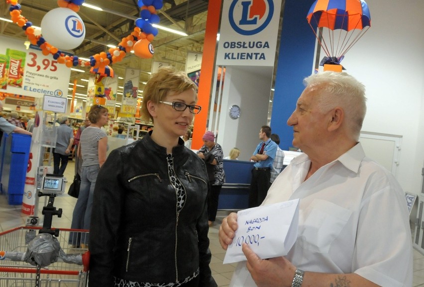 Urodzinowa loteria E.Leclerc: Zrobił zakupy za 10 tys. w ciągu 15 minut (FOTO)