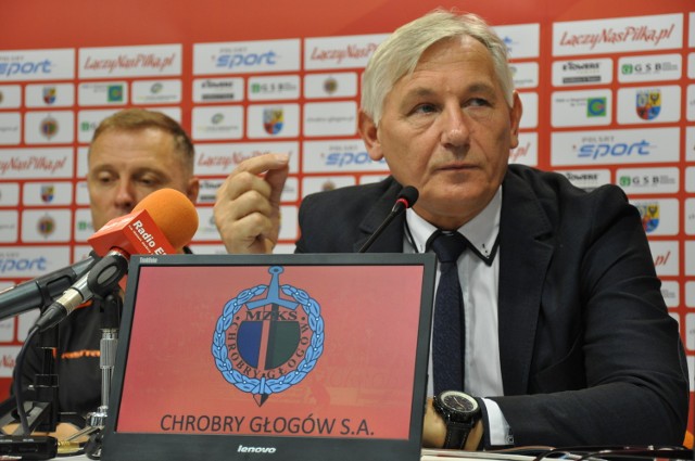Zbigniew Prejs - dyrektor sportowy Chrobrego Głogów