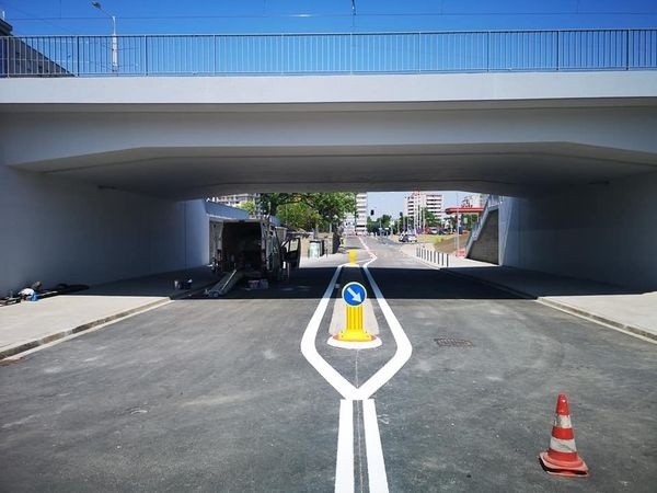 Otwarto ulicę Smolecką pod wiaduktem nowej trasy...
