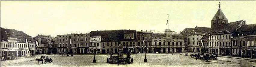 Rok 1903 – panorama koszalińskiego rynku rzadkiej urody. W...