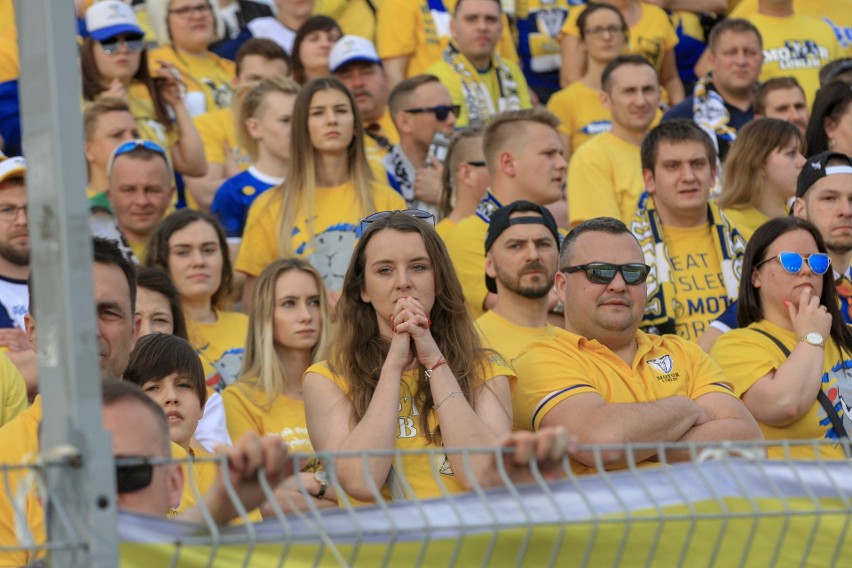 Lubelscy kibice na meczu forBET Włókniarz Częstochowa - Speed Car Motor Lublin. Zobacz zdjęcia