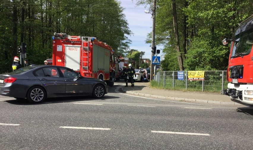 Wypadek między Łodzią i Tuszynem