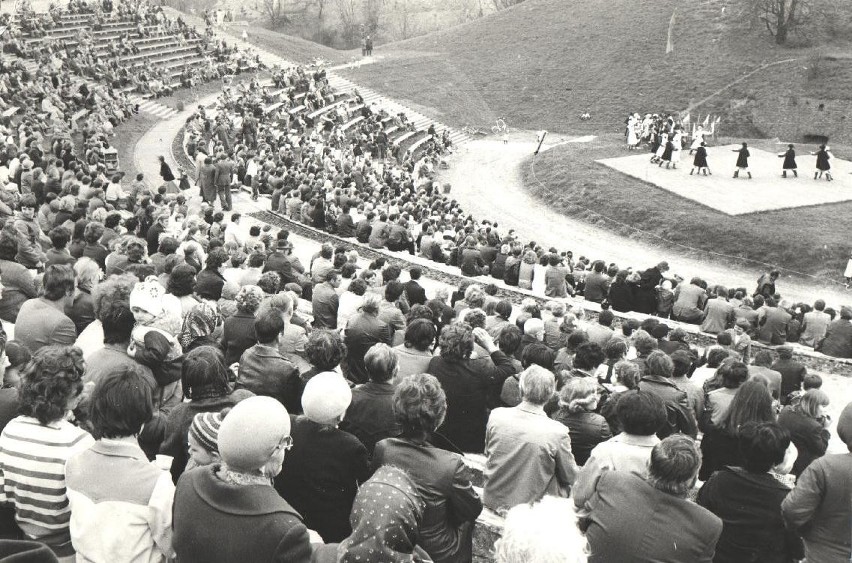 Rok 1980 - występ zespołu "Cepelia" na Cytadeli