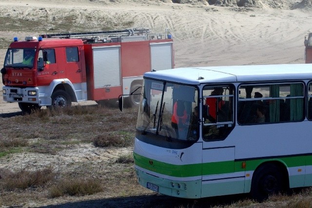 Ćwiczenia na poligonie w Nowej Dębie 