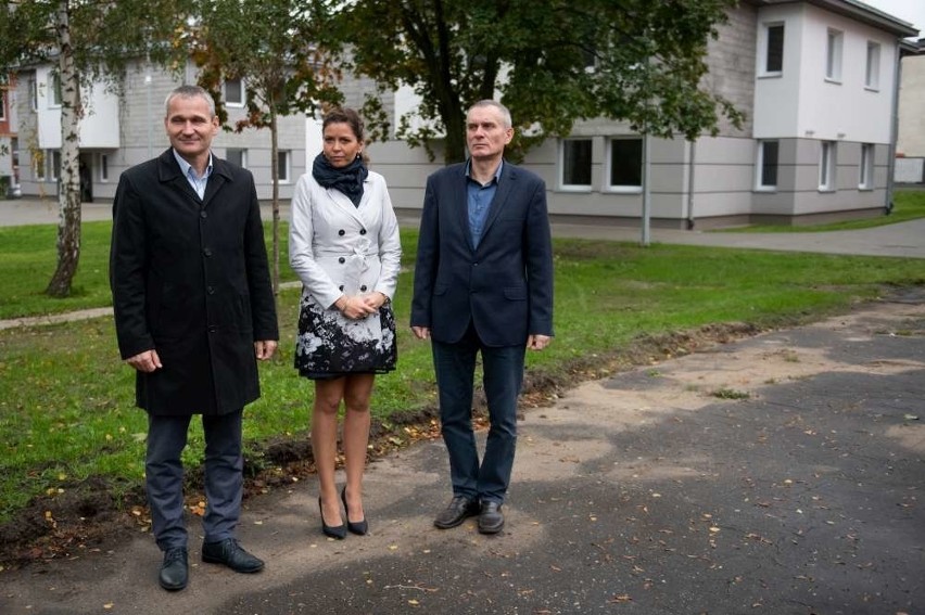 Na zdjęciu (od lewej): Jędrzej Solarski, zastępca prezydenta...