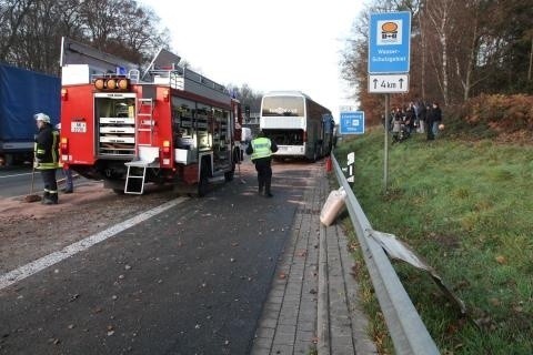 Wypadek polskiego autobusu Eurotrans na A2 w Niemczech [ZDJĘCIA]