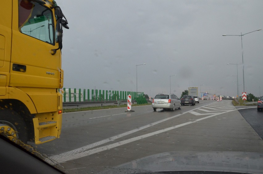 Autostrada A4 pod Wrocławiem mocno zakorkowana (ZDJĘCIA)