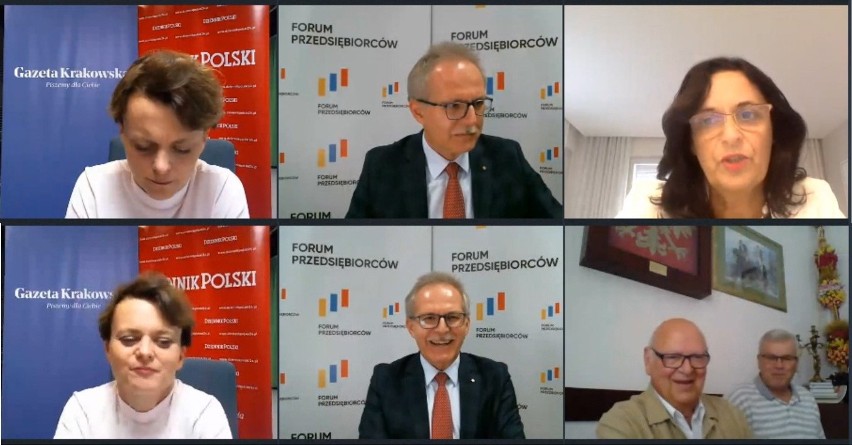 Nowa blokada gospodarki? U nas jest debata! Krakowscy liderzy biznesu i eksperci pytają, wicepremier Emilewicz odpowiada. Na żywo [WIDEO]
