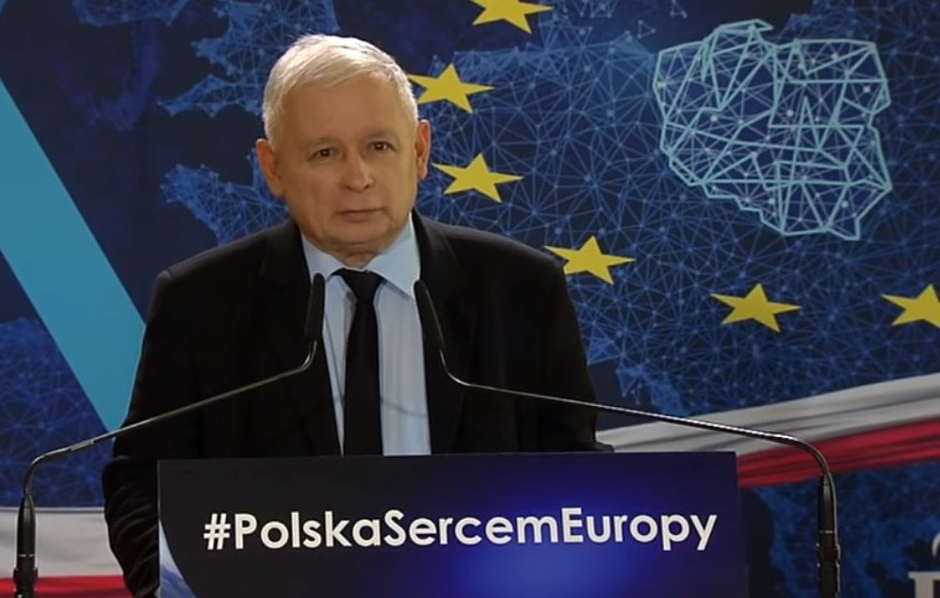 Jarosław Kaczyński z wizytą w Krakowie. Ostre przemówienie