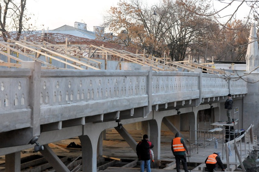 Most na Bystrzycy: Kończą prace przy remoncie (ZDJĘCIA)
