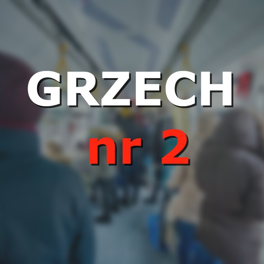 Pasażerowie, którzy przewożą siatki na wolnych miejscach...