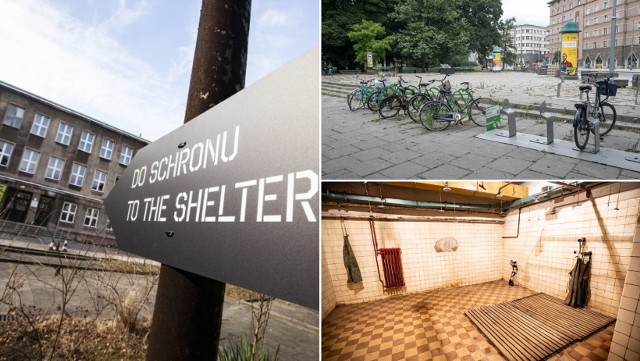 Schrony lub też miejsca schronienia w Krakowie znajdują się czasem w zaskakujących miejscach. W galerii można zobaczyć niektóre z nich >>>