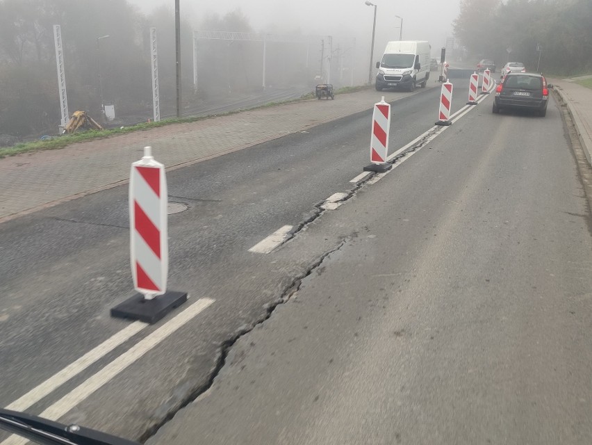 Ulica Zakopiańska w Rabce-Zdrój została zamknięta dla ruchu...