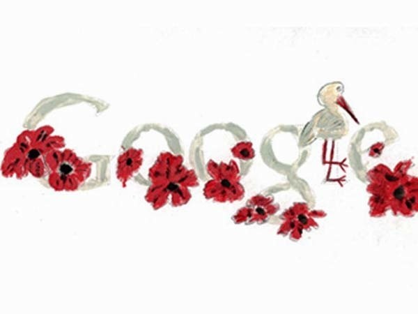 Logo Google autorstwa Natalii z  kl. III, SP w Rosnowie.