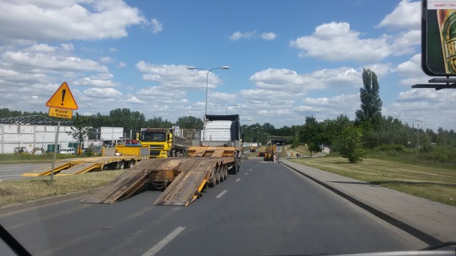 Ulica Obrzeżna Północna do Sosnowca jest zamknięta
