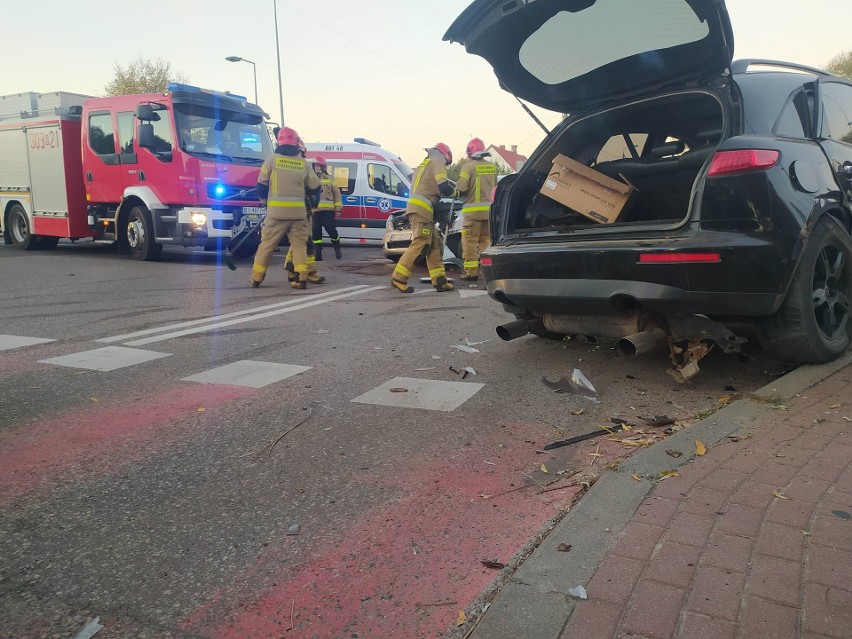 Wypadek na Kołłątaja w Białymstoku. Ucierpiało dziecko