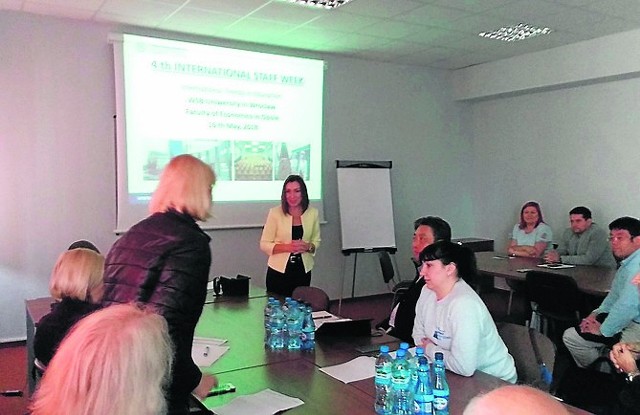 WSB gościła dziekanów i dydaktyków uczelni z Ukrainy, Gruzji, Turcji, Japonii i Grecji.