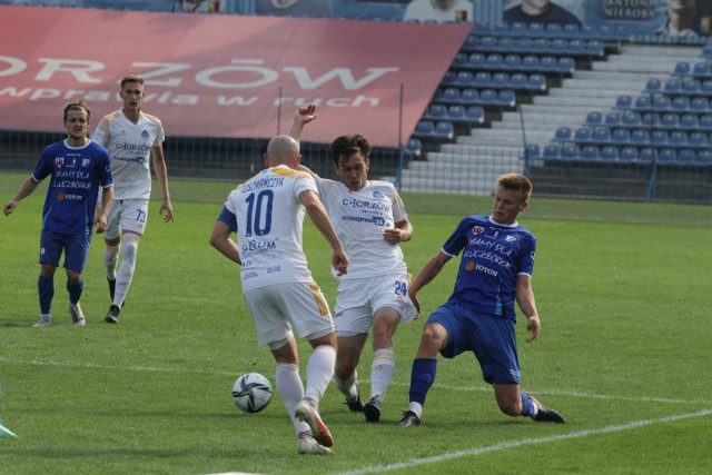 24.07.2021. Sparing: Ruch Chorzów - MKS Kluczbork 3:0.  Zobacz kolejne zdjęcia. Przesuwaj zdjęcia w prawo - naciśnij strzałkę lub przycisk NASTĘPNE