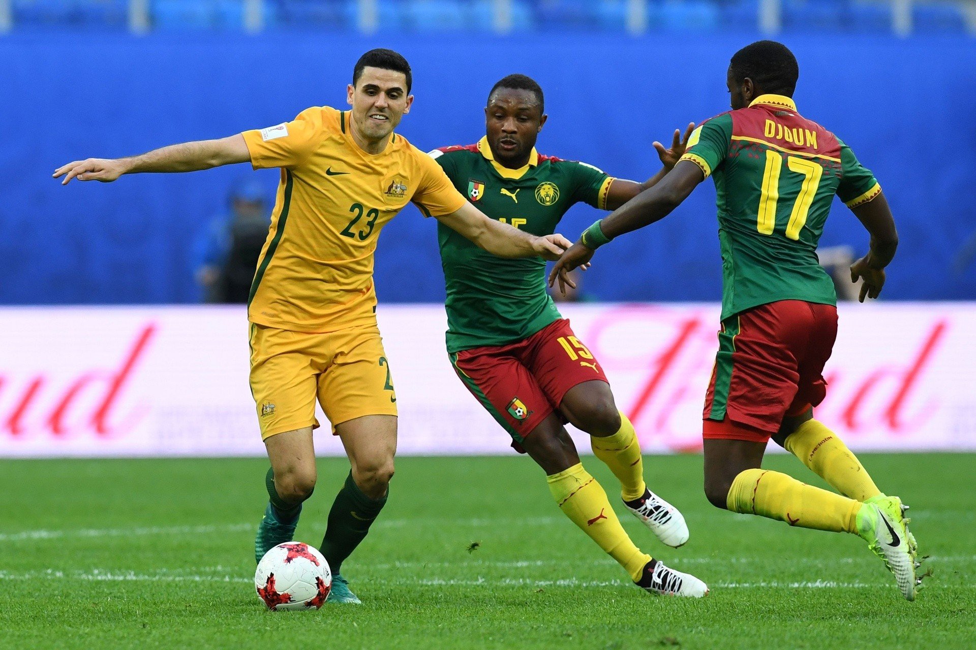 Puchar Konfederacji 2017. Kamerun na remis z Australią | Gol24