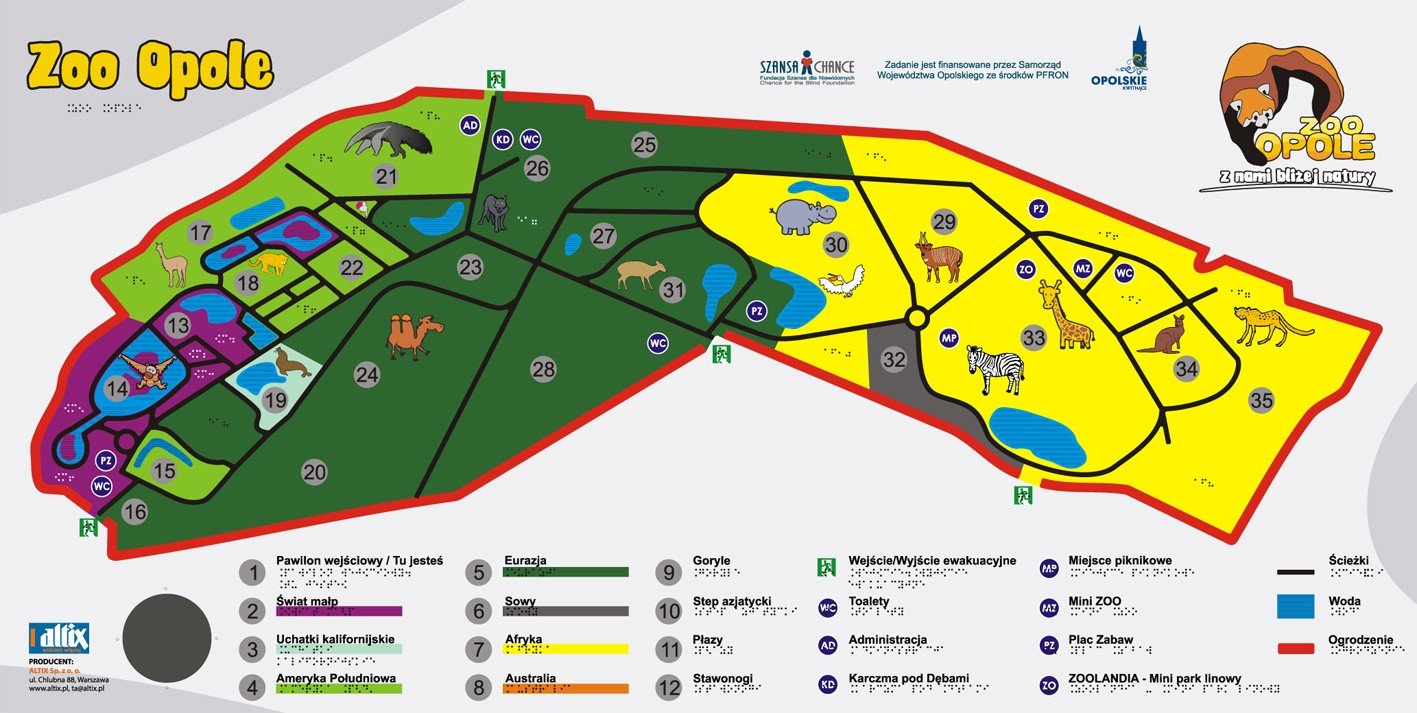 Terminal dla niewidomych w opolskim zoo | Nowa Trybuna Opolska