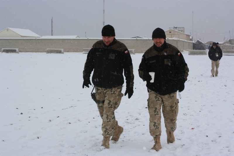 Pierwszy śnieg w Afganistanie