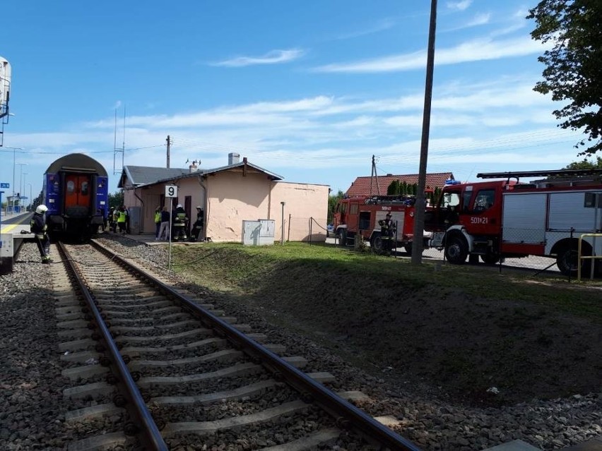 Tragiczny wypadek na torach w Mrzezinie  26.07.2019. Pod kołami pociągu zginął młody mężczyzna