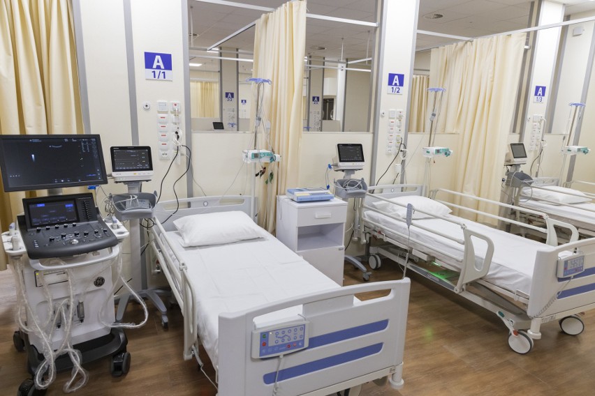 Szpital ma 60 miejsc respiratorowych