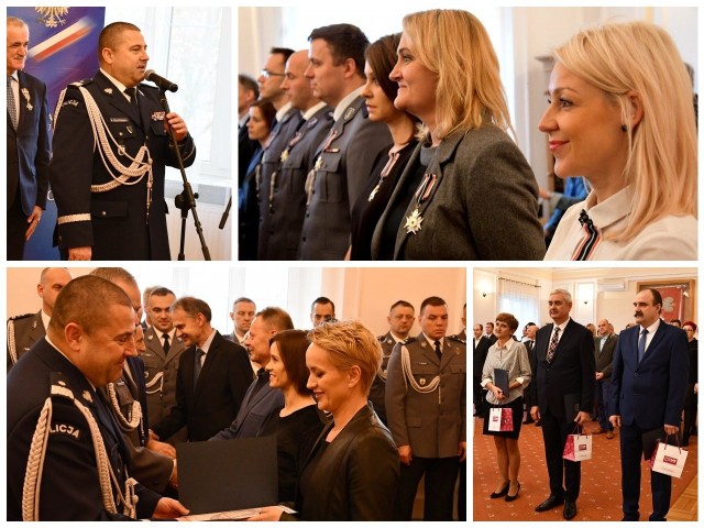 W białostockiej komendzie odbyło się uroczyste spotkanie wyróżnionych z okazji jubileuszy długoletniej służby oraz pracy w garnizonie podlaskim. Wyróżnienia odebrali mundurowi oraz pracownicy podlaskich placówek.