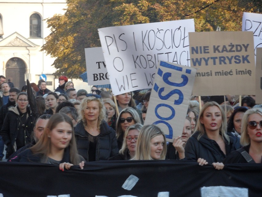 Czarny protest w Częstochowie