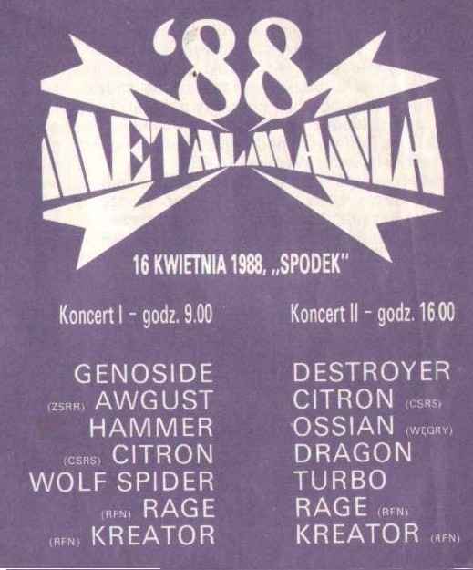 Metalmania w przyszłym roku w Katowicach. Kultowy festiwal metalowy wraca do Spodka