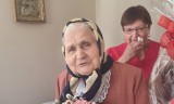 Pani Weronika Sinkowska ze Stroszowic skończyła 100 lat. Z okazji tego pięknego jubileuszu zaśpiewano jej "150 lat"!
