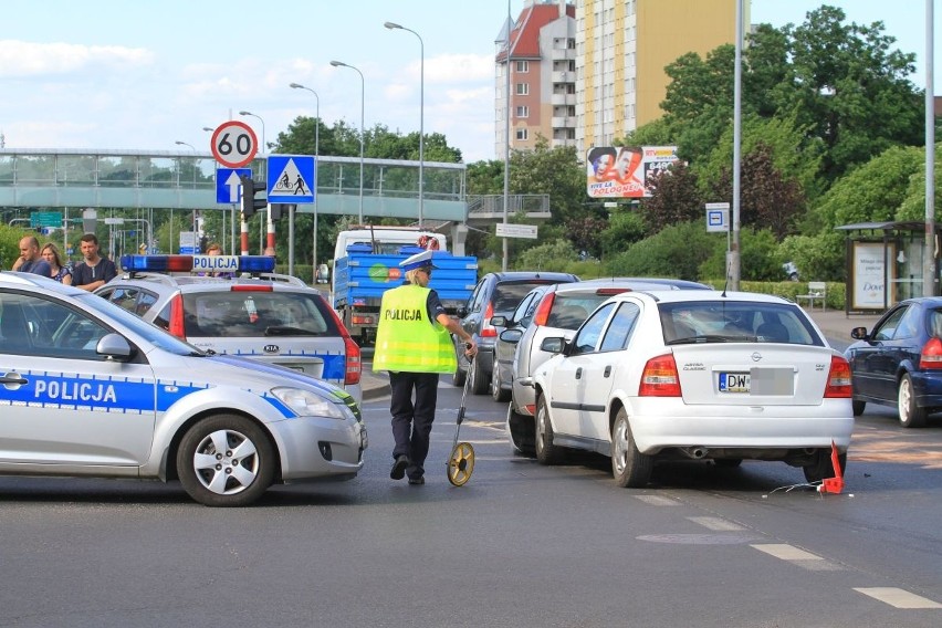 Karambol na Gądowie Małym. Są ranni