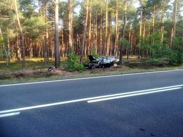 Do wypadku doszło w sobotę, 24 sierpnia, na „trasie śmierci” z Zielonej Góry do Nowogrodu Bobrzańskiego. Kierowca forda został zabrany do szpitala.Kierujący fordem jechał w kierunku Zielonej Góry. Nagle, jak twierdzi, na drogę wybiegła sarna. Chcąc uniknąć zderzenia ze zwierzęciem wpadł w poślizg i stracił panowanie nad kierownica. Auto wypadło z drogi i uderzyło w drzewo.Siła uderzenia w drzewo była bardzo duża. Ford został mocno rozbity. W aucie wystrzeliły poduszki powietrzne. Kierujący fordem został przewieziony do szpitala.Zobacz wideo: Jak udzielać pierwszej pomocy ofiarom wypadkówCzytaj także: Korytarz życia na drodze. Jak go utworzyć? Wystarczy przestrzegać kilku zasad!Zobacz wideo: Jak się zachować, kiedy jesteśmy świadkami wypadku?Wideo:Dzień Dobry TVN