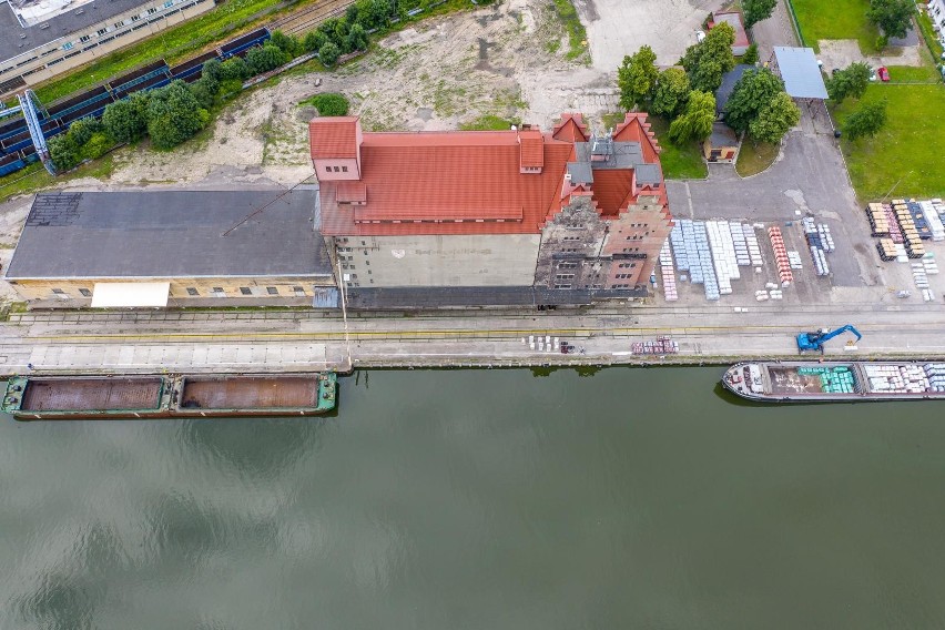 Port w Elblągu.