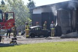 Pożar budynku gospodarczego w Cieszykowie w gminie Szczytniki. W środku znaleziono ciało 80-letniej kobiety