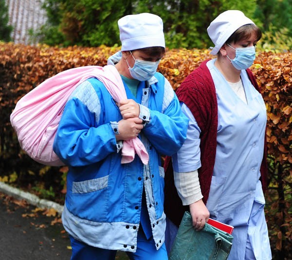 Epidemia grypy na Ukrainie...