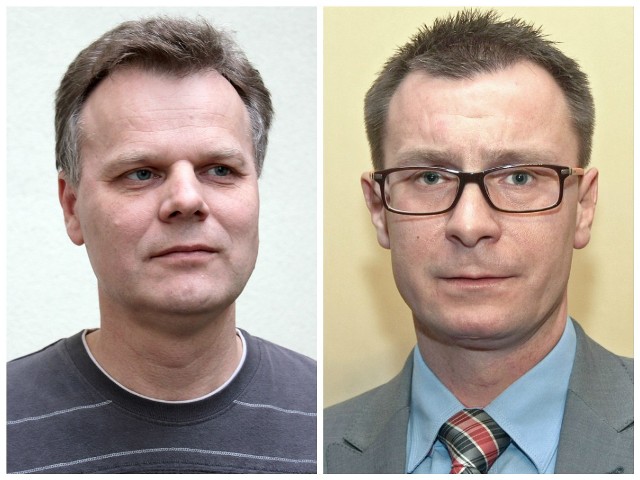 Wojciech Chyła (z lewej) - nowy przewodniczący komisji mieszkaniowej. Łukasz Kowarowski - nowy szef komisji rewizyjnej.