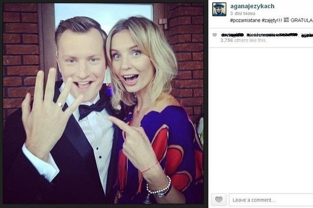 Agnieszka Szulim i Jakub Wesołowski (fot. screen z Instagram.com)