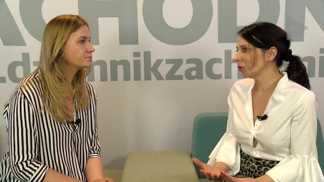 Barbara Piontek, zastępca prezesa zarządu KSSE na EEC 2018 w Katowicach