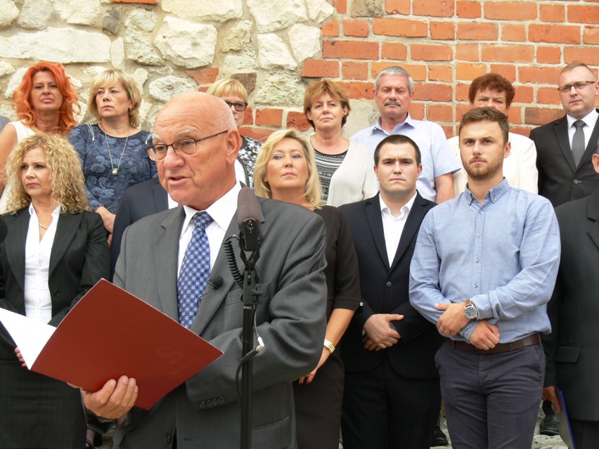 Jerzy Borowski zainaugurował kampanię w wyborach na fotel burmistrza Sandomierza. Kandydat przedstawił swój program i kandydatów na radnych 