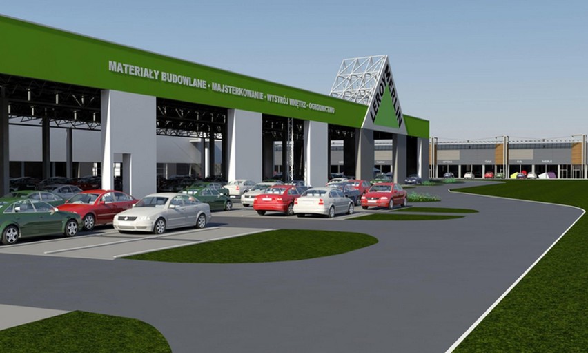 Na osiedlu Południe w Radomiu obok Leroy Marlin Polska powstaje nowe centrum handlowe [WIZUALIZACJE]