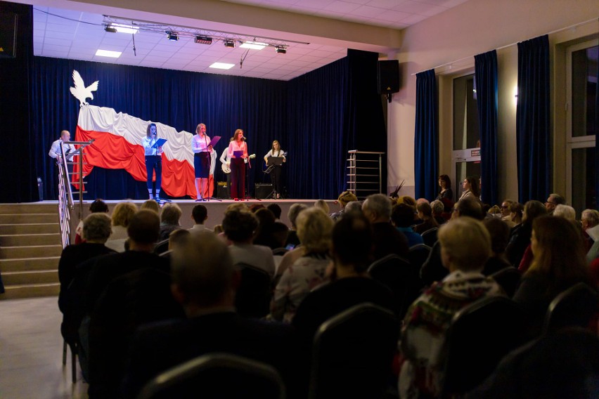 Święto Niepodległości w Goworowie. Uroczyste spotkanie odbyło się 10.11.2022 w świetlicy w Goworowie