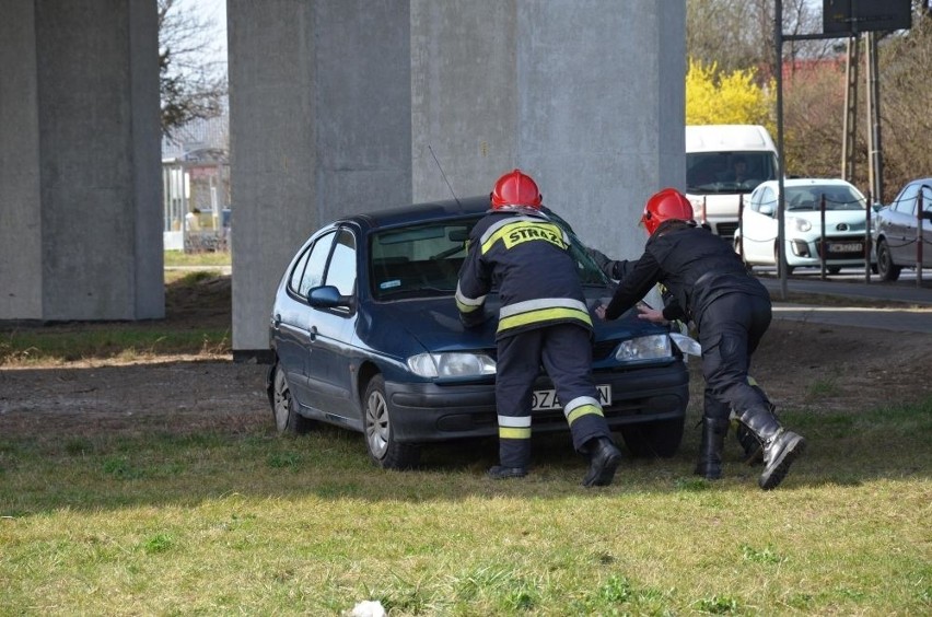 Wypadek na ul. Żernickiej