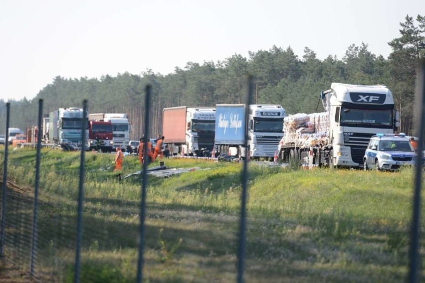 Trasa A1 była częściowo zablokowana w stronę Gdańska na czas...